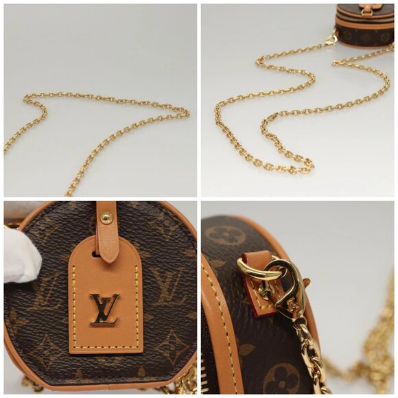 LOUIS VUITTON Monogram Mini Boite Chapeau Shoulder Bag M44699 LV Auth BD788SA - Picture 16 of 16